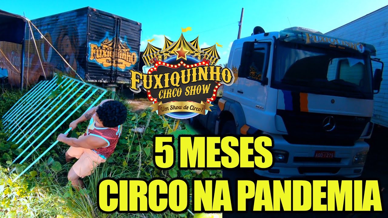 5 meses parados   fuxiquinho circo show na pandemia