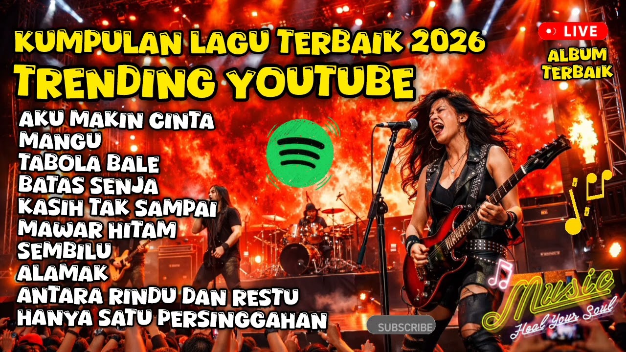 BEST ROCK COVER 🔥 Cinta, Luka & Harapan | Lagu Galau Paling Menyentuh