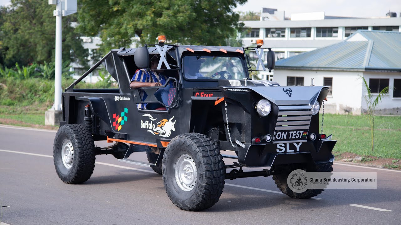 Made in Ghana Car! A Ride in the Buffalo Wrangler