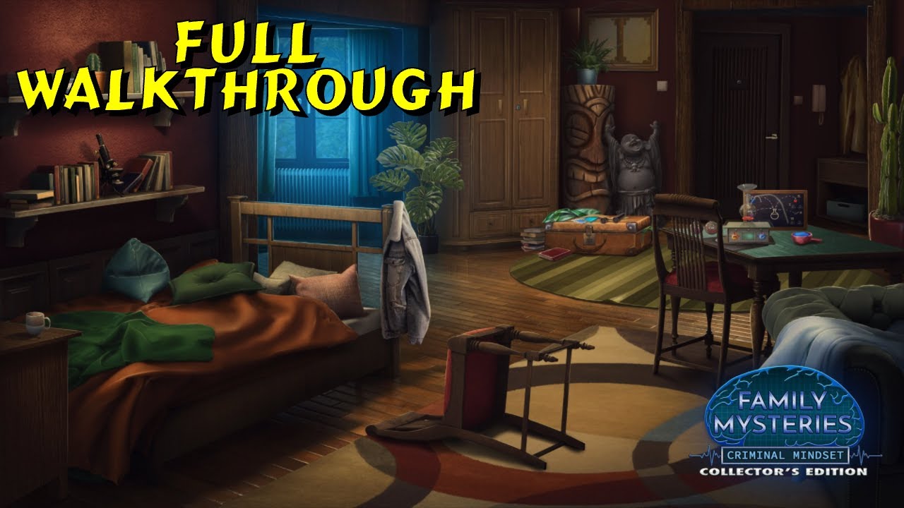Let's Play - Family Mysteries 3 - Criminal Mindset - Full Walkthrough