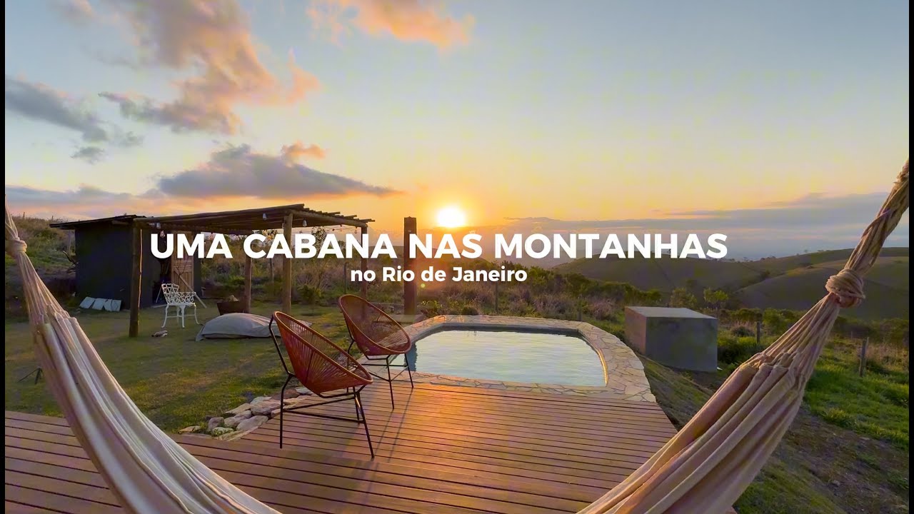 Uma Cabana incrível nas montanhas no Rio de Janeiro!