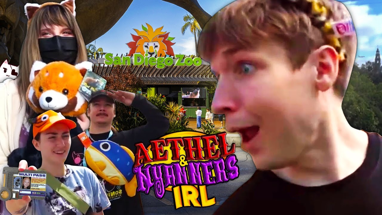 San Diego Zoo | Aethel & Nyanners IRL (ft. JimmyHere & FitzyVA)