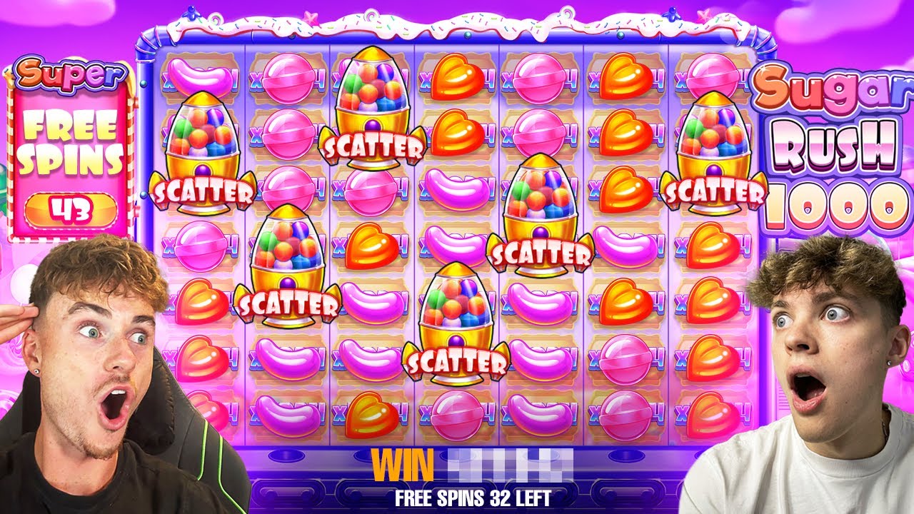 OUR CRAZIEST EVER SUGAR RUSH 1000 SESSION!