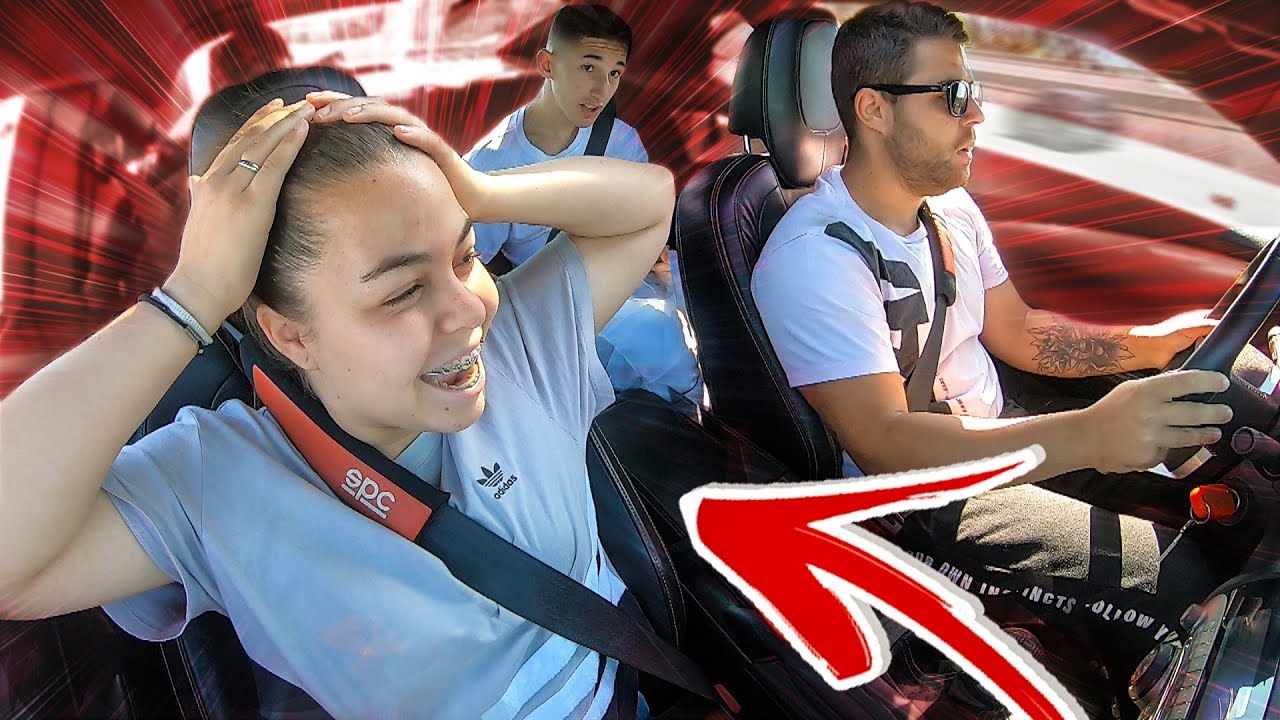 MI HERMANA Y DAVID REACCIONAN A LA VELOCIDAD DEL CAMARO! FIXFIVE