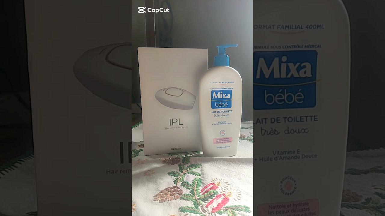 جهاز الليزر المنزلي ، قولي وداعا للشعر الزائد 💅🏻💋