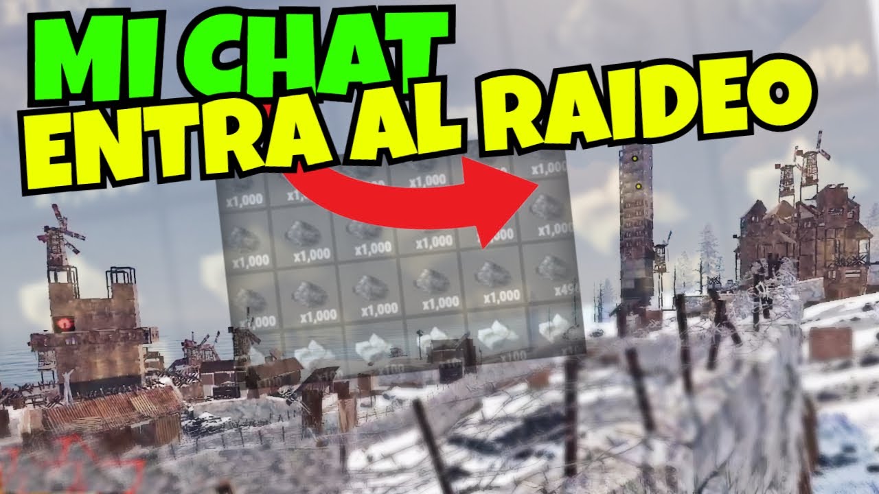 💥MI CHAT ENTRA AL SERVIDOR PARA RAIDEAR A LOS CHINOS Y LES ROBAMOS TODO EL LOOT 💥