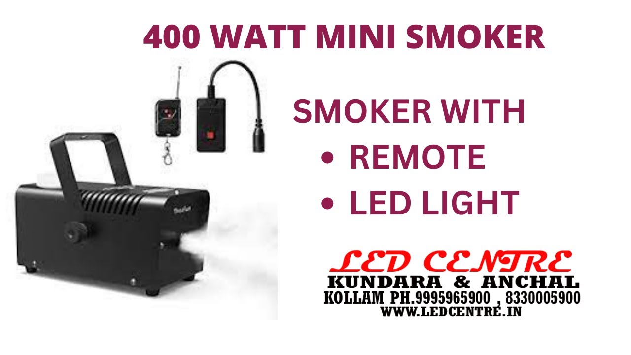 SMOKER MACHINE-DJ- 400 WATTS - LED CENTRE 9995965900