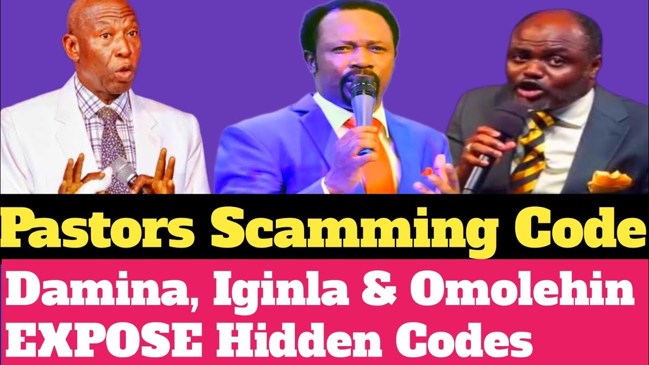 Pastors Scamming Code — Dr Abel Damina, Iginla & Isaac Omolehin EXPOSE Hidden Codes