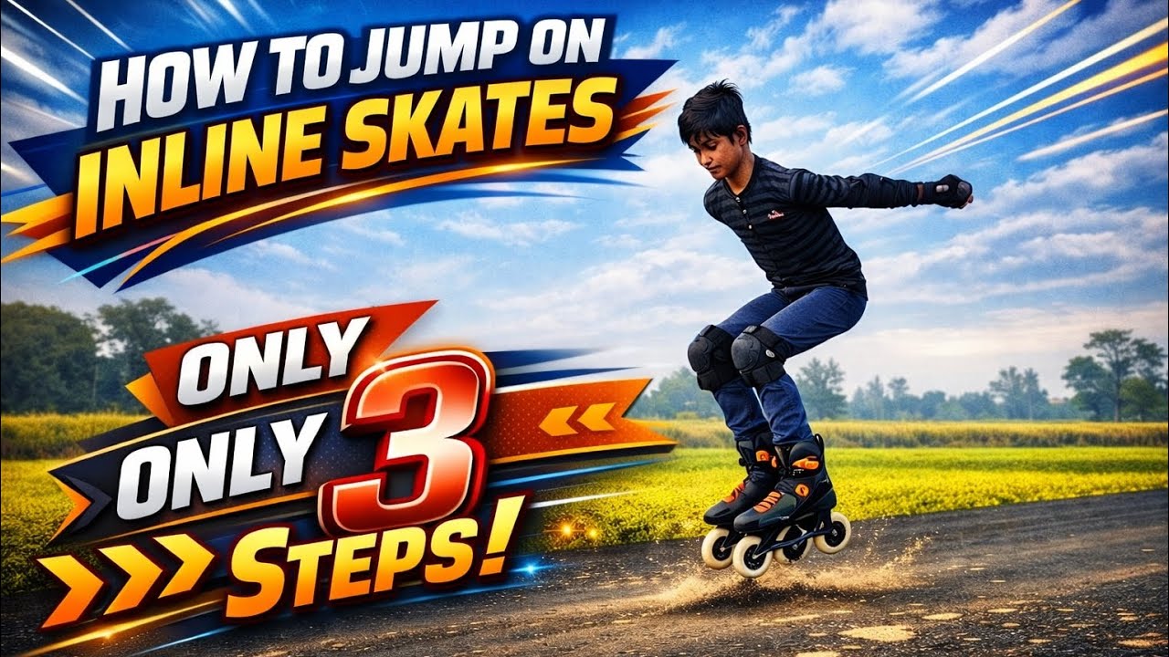 How to jump on inline skates 