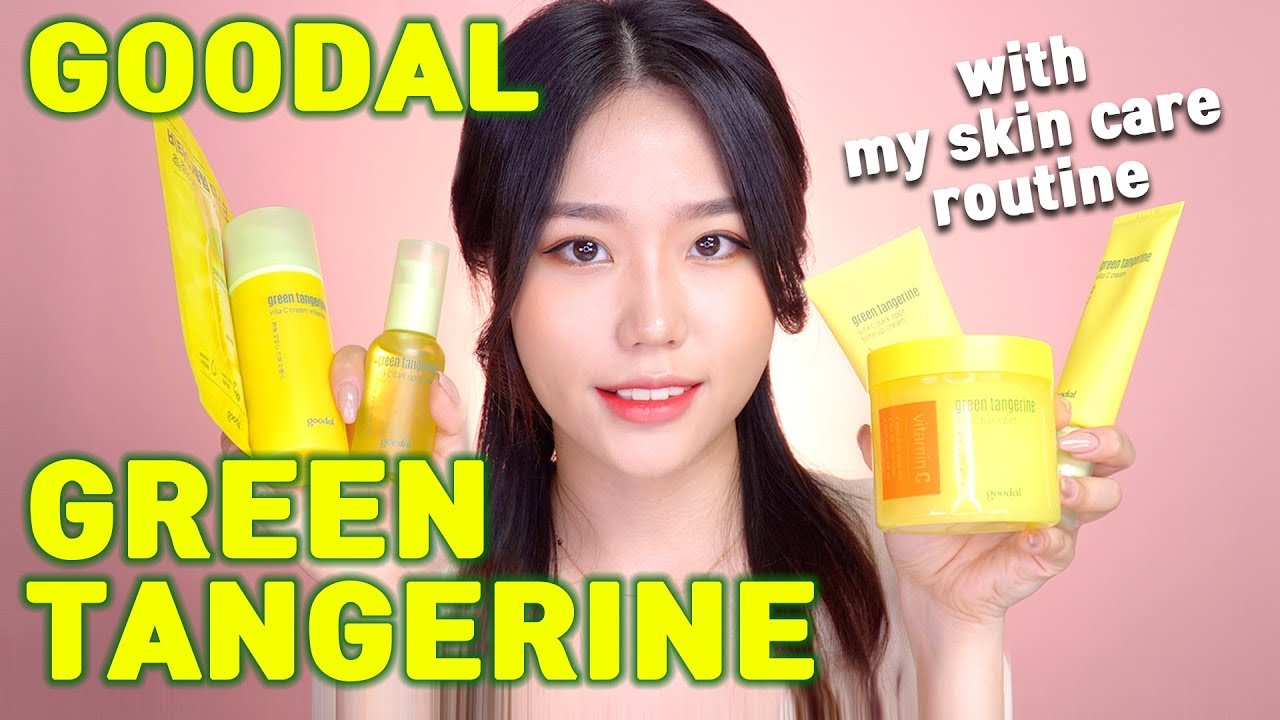 Линейка средств Goodal's Green Tangerine Vita C🍋(+вместе с моей программой ухода за проблемной ко...