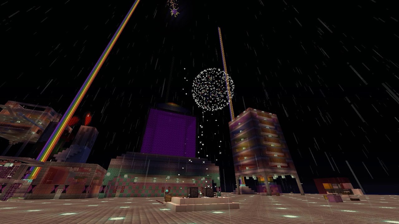 Beardcraft New Years Eve Fireworks 01/01/2018 Rainbow_Zanadar zanadarsmissus