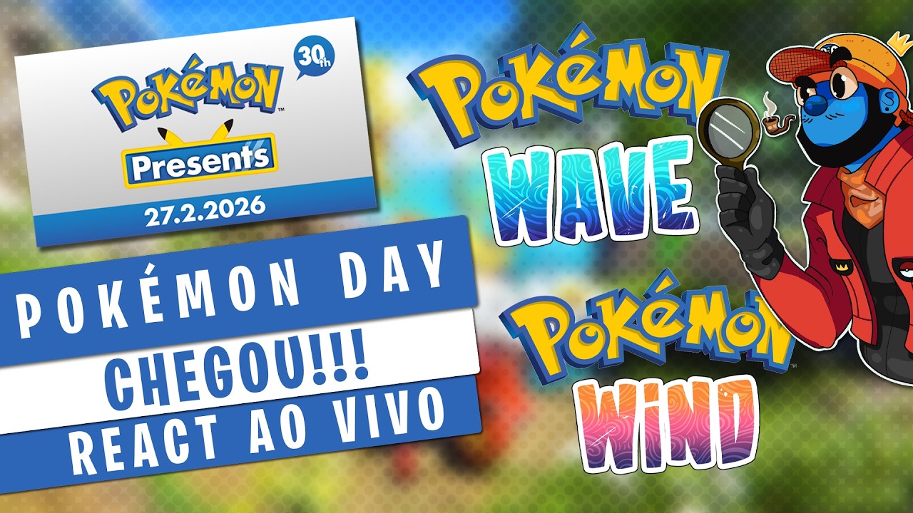 🔴 AO VIVO: POKÉMON DAY!!! - GERAÇÃO 10 SERÁ REVELADA HOJE??