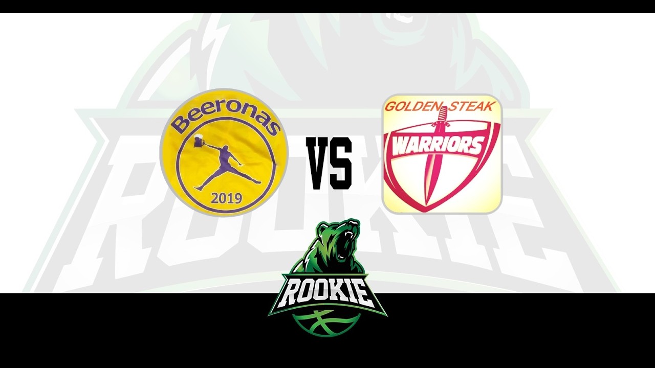 Jumpball - Rookie League 25/26 : Beeronas vs Golden Steak Warriors 55 - 53 (01/03/2026)