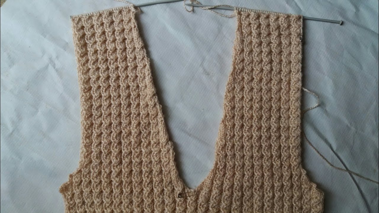 Knitting for biggners #13/ How to make gents half sweater part-5 /shoulder knitting