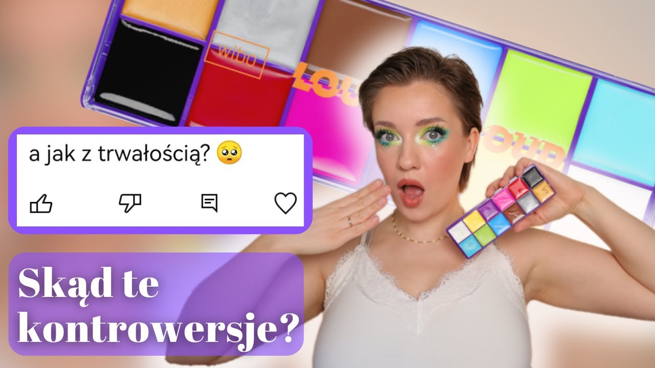 ALE O CO TA DRAMA? Rozwiewam wątpliwości o kremowej palecie WIBO LOUD AND PROUD