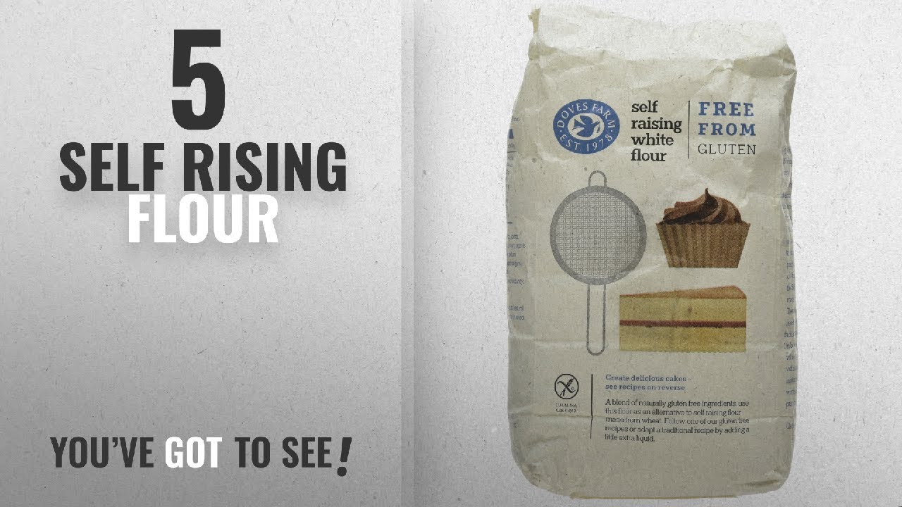 Top 10 Self Rising Flour [2018]: Doves Farm Gluten Free Self Raising White Flour, 1kg