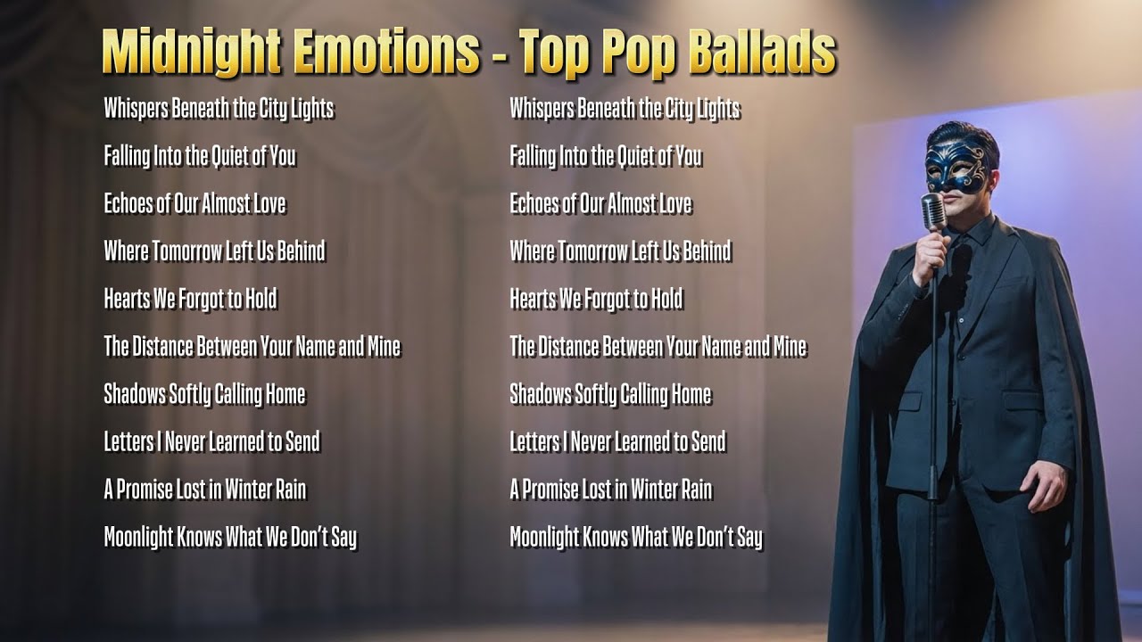 🎧 Whispers of the Heart 🎧The Best of Pop Ballads Collection - Falling Into the Quiet of You