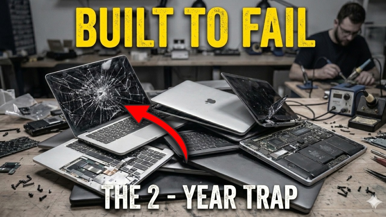 Why Every New Laptop Dies After 2 Years (The Planned Death Cycle)