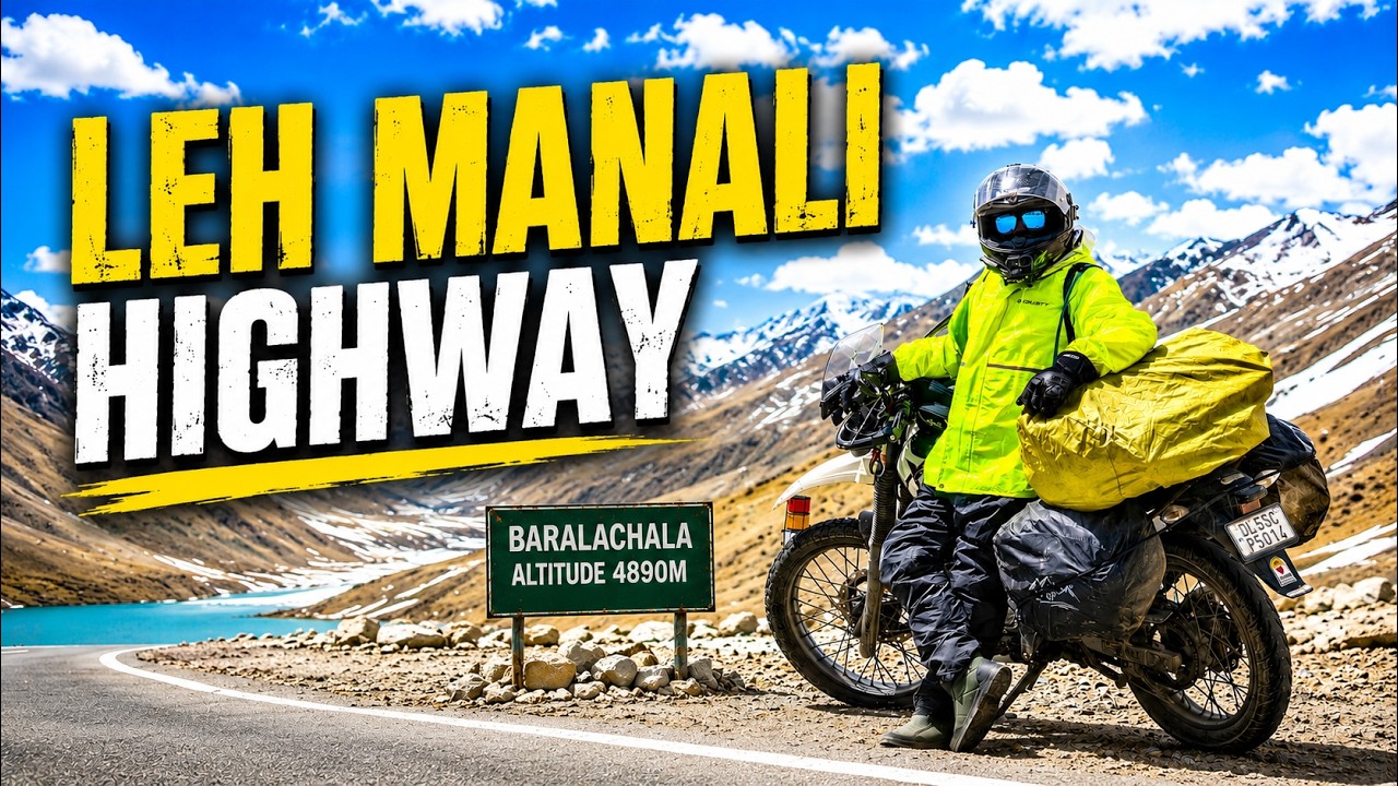 400 Km NON STOP IN MOUNTAINS - LEH MANALI HIGHWAY | LADAKH 2026