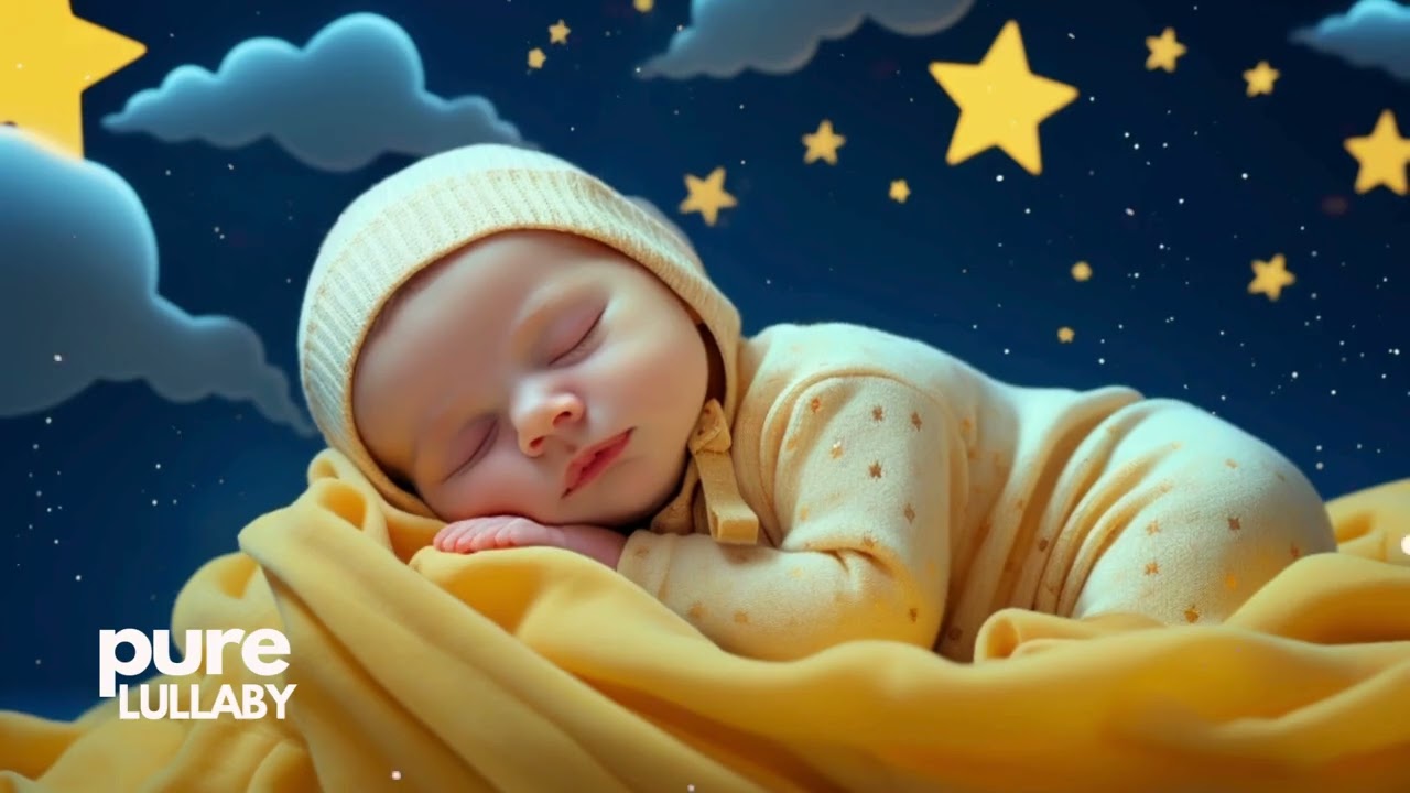 Mozart & Brahms Baby Lullaby 💤 Sleep Instantly in 3 Minutes 🌙 Gentle Music for Deep Baby Sleep