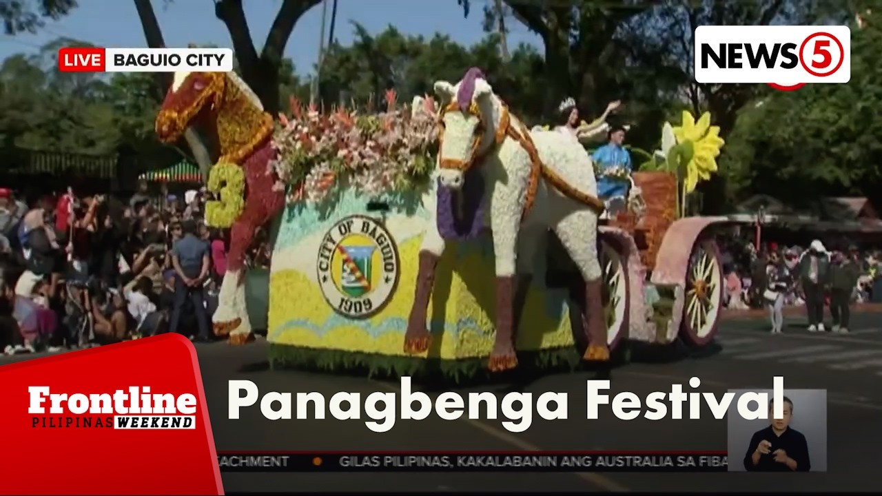 Grand Floral Float Parade sa Panagbenga Festival sa Baguio, umarangkada na | Frontline Weekend