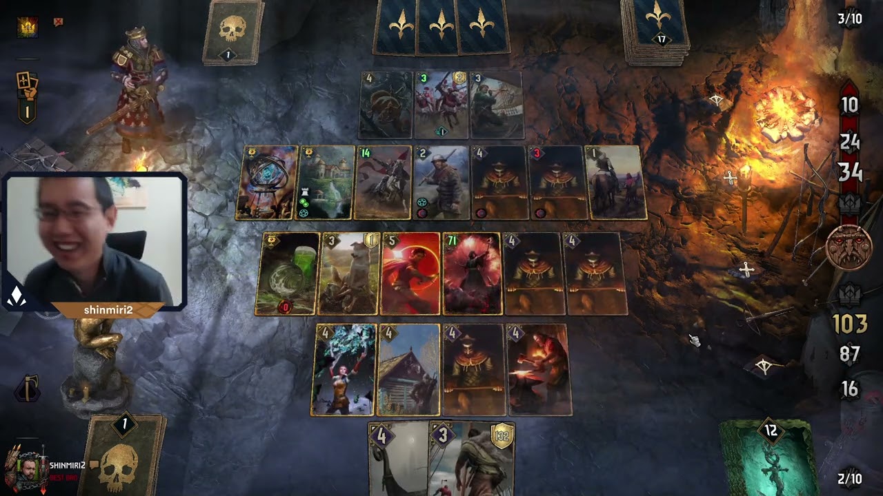 Infinite Armor Syanna Deck! Gwent Pro Rank Gameplay