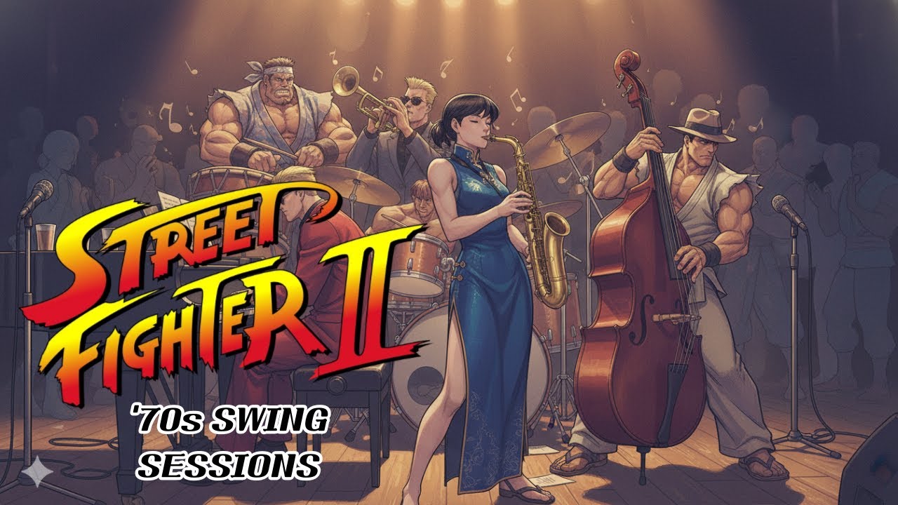 STREET FIGHTER II: THE SWING SESSIONS | '70s Jazz Fusion Remix  | ストII BGM (AI COVER)