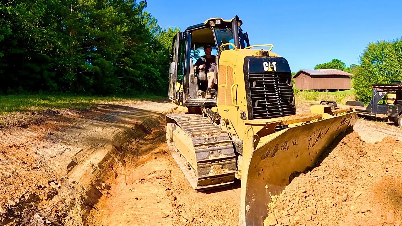 LET’S BUILD A GRAVEL ROAD!!! NEW FARM ROAD COMING THROUGH…