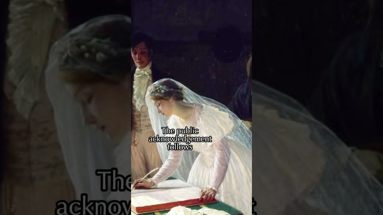 Victorian wedding in England #history #painting #art #shortsviral #shorts