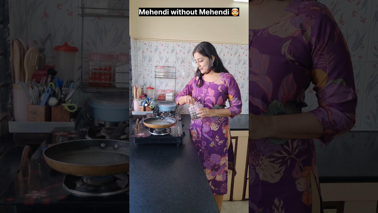 "Mehendi bana di woh bhi Bina mehendi ke." 😉🤪🤣 