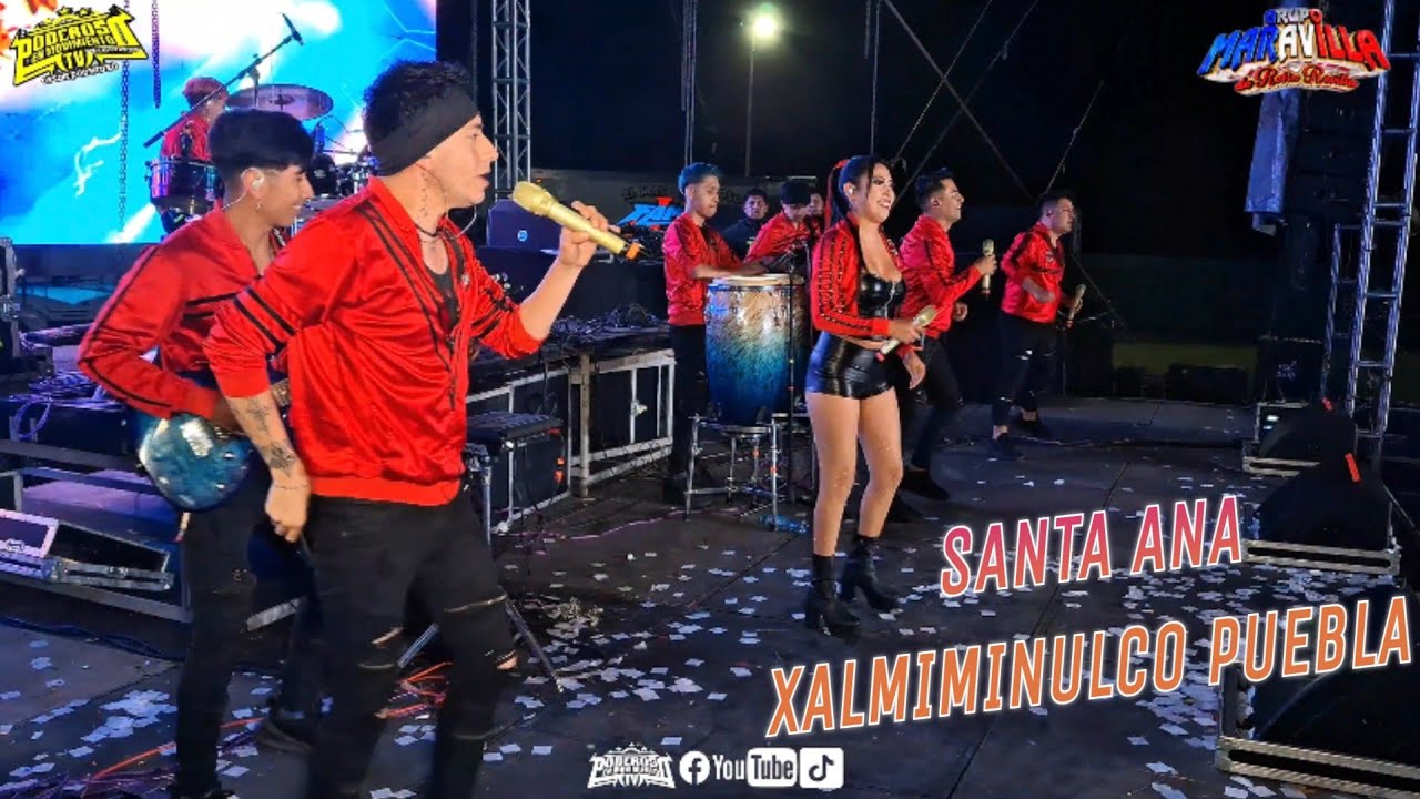 GRUPO MARAVILLA DE ROBIN REVILLA/EN SANTA ANA XALMIMINULCO PUEBLA ASI SE PRESENTARON 06-09-2025
