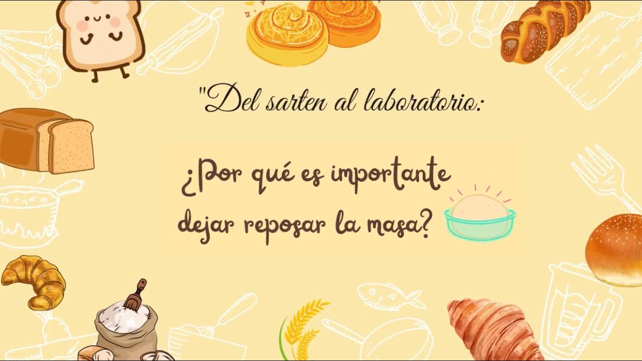 ¿Por qué es importante dejar reposar la masa?