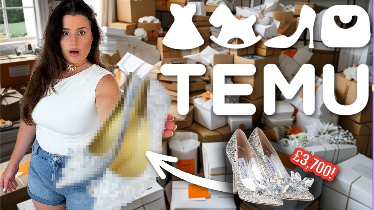 I found DESIGNER Wedding Shoes on TEMU 💎 | TEMU WHAT I ORDERED VS WHAT I GOT