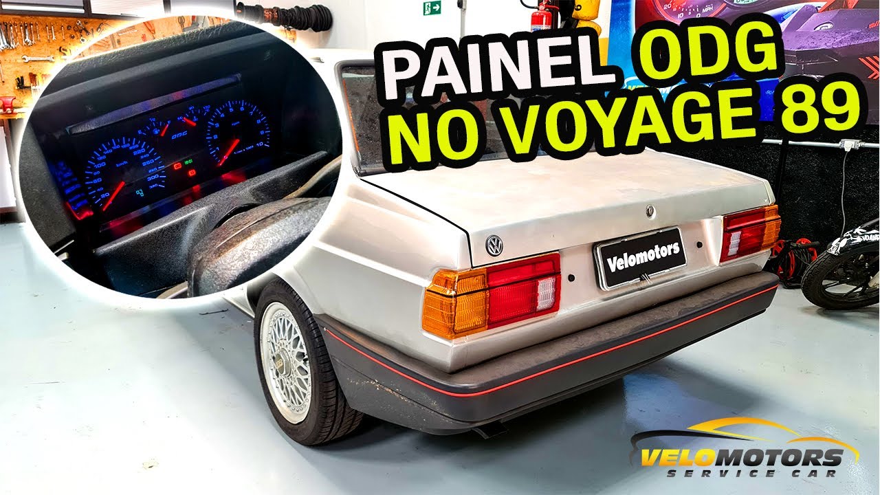NOVO PAINEL DE INSTRUMENTOS PARA QUADRADOS 320KM/H / PAINEL ODG INSTALADO VOYAGE VELOMOTORS
