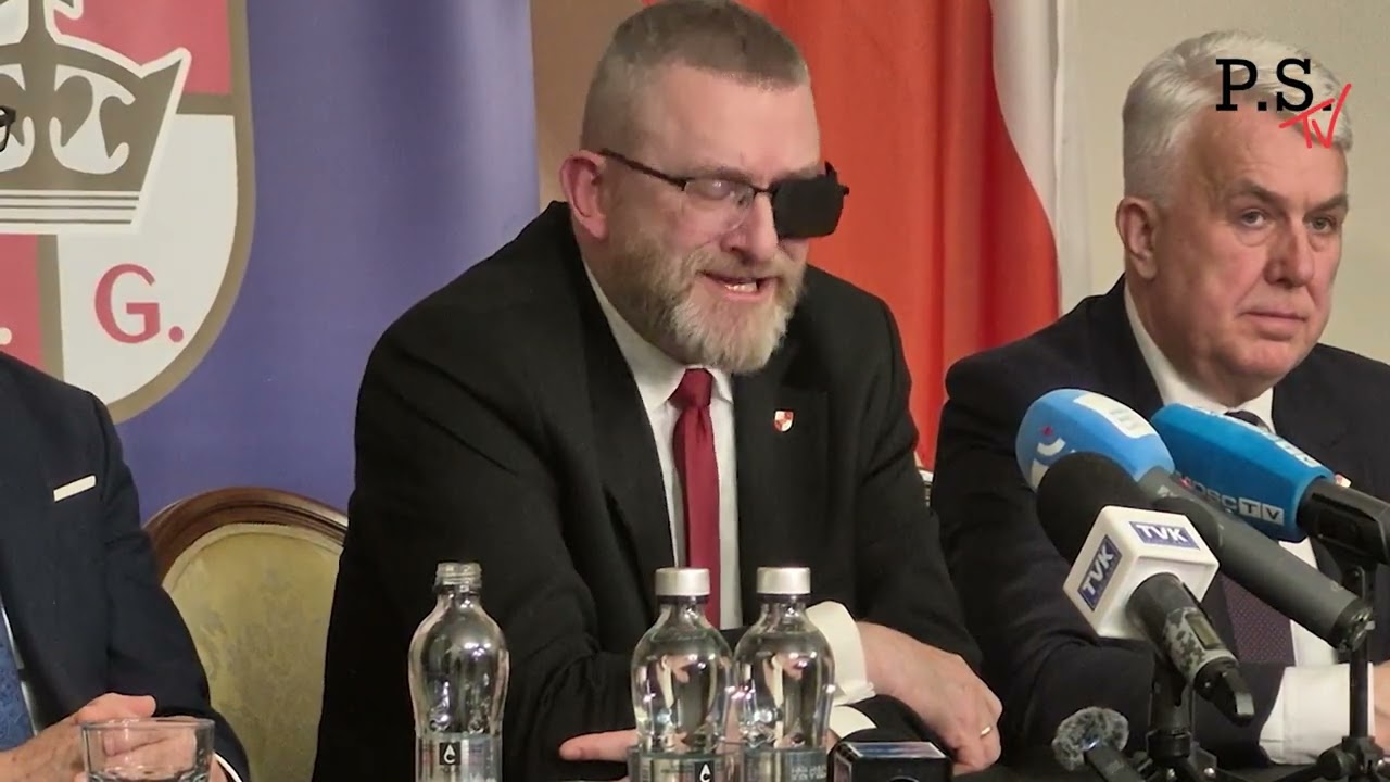 G. Braun ostro o KSEF, SAFE i koalicji z PiS na konf. prasowej w Zamościu!