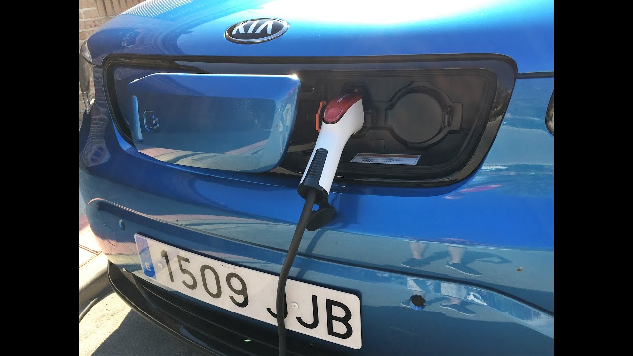 Proceso de carga Kia Soul EV