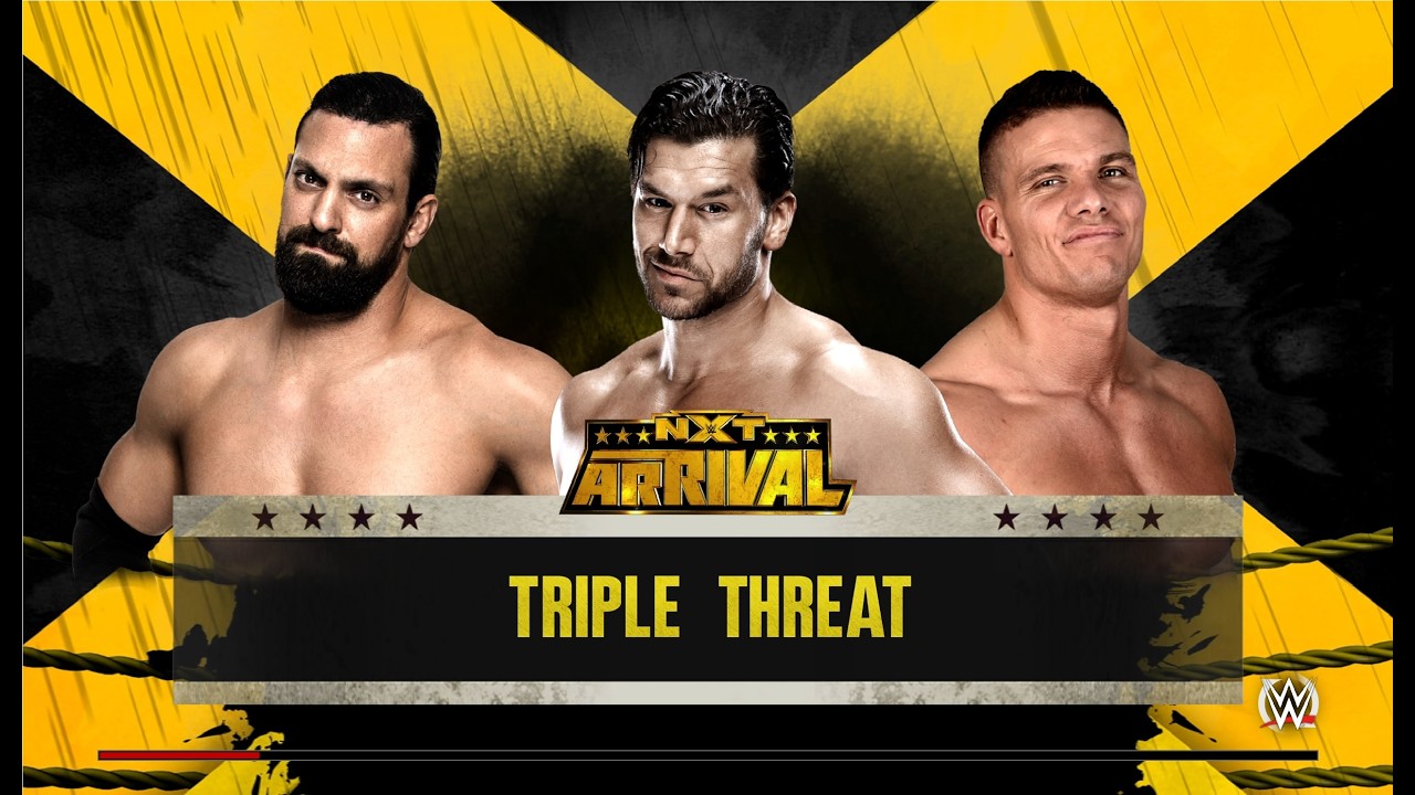 WWE 2k16 интерконтинентальный пояс 3 men Fandango - Tyson Kidd - Damien Mizdow бой третий