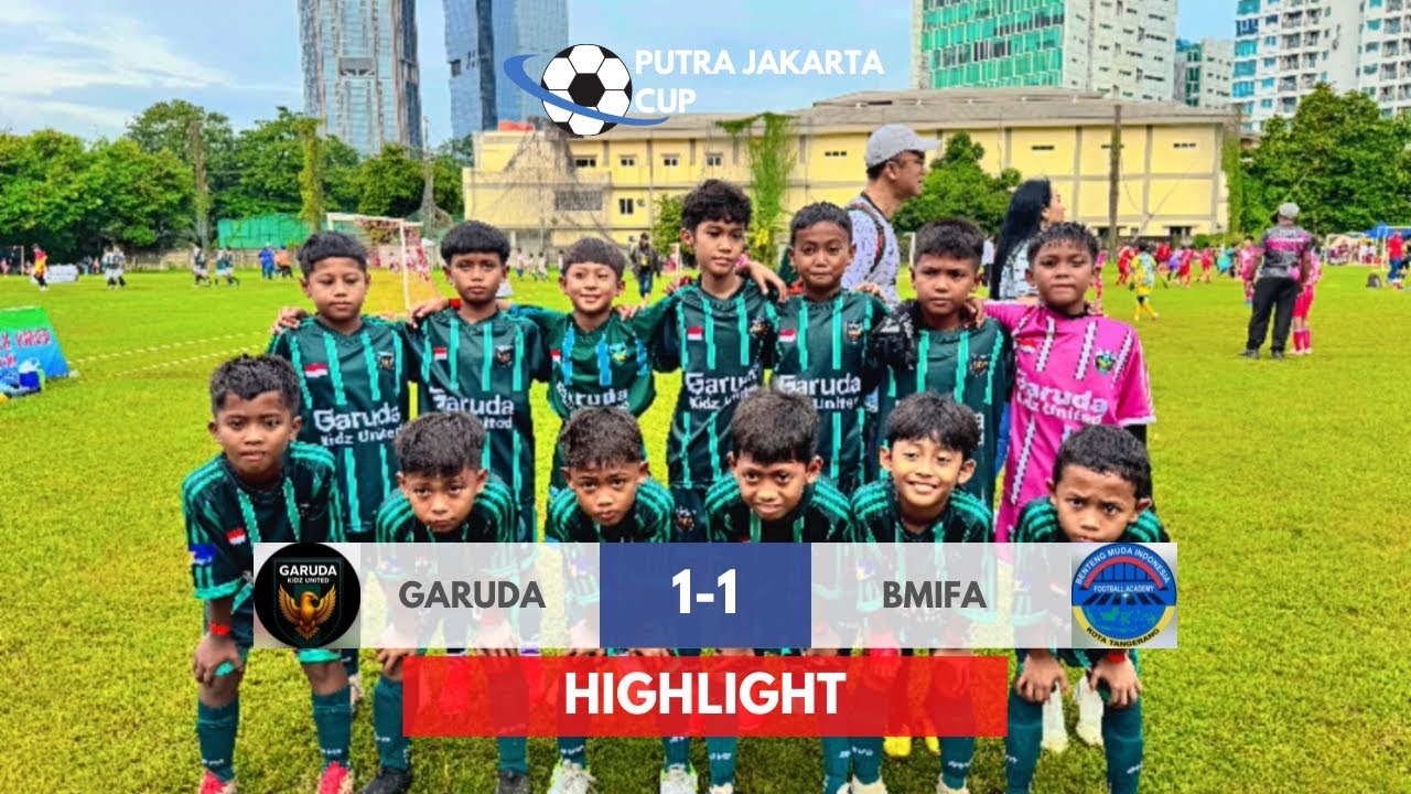 Duel Sengit Putra Jakarta Cup | Garuda Kids Tahan BMiFA 1-1 💥