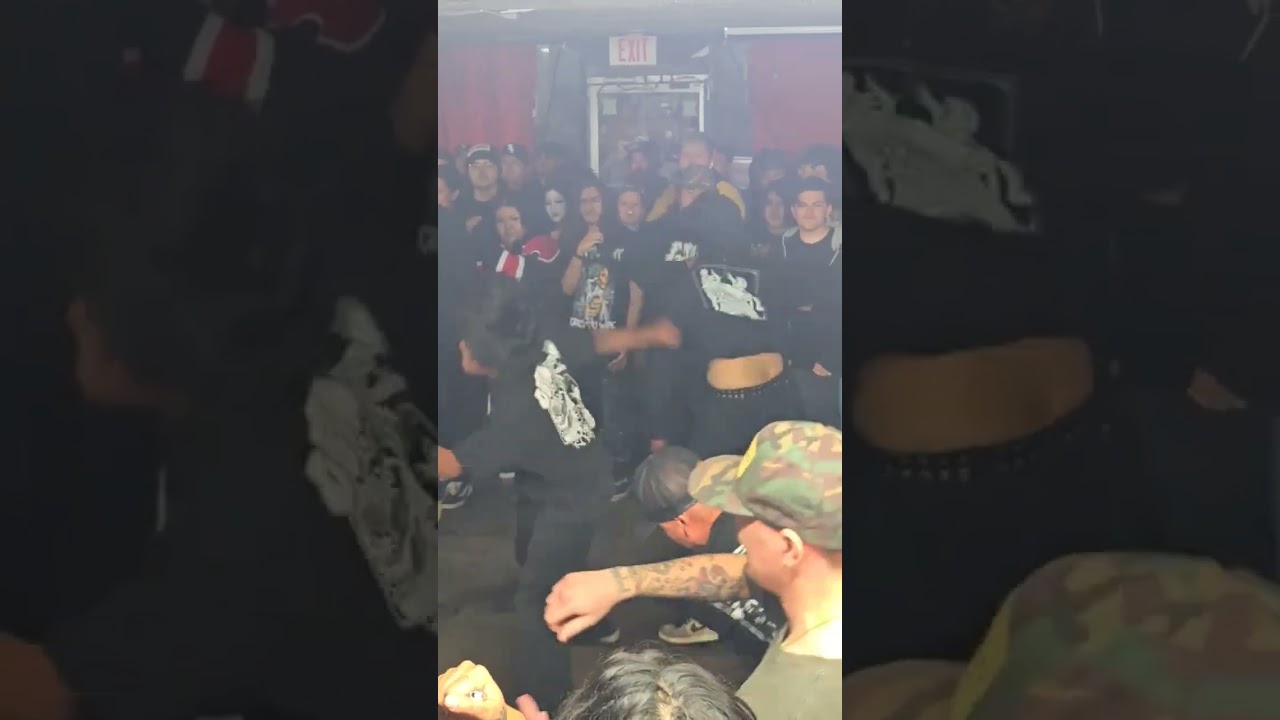Slam Dancing Mosh Pit Albuquerque  New Mexico Rens Den Hardcore