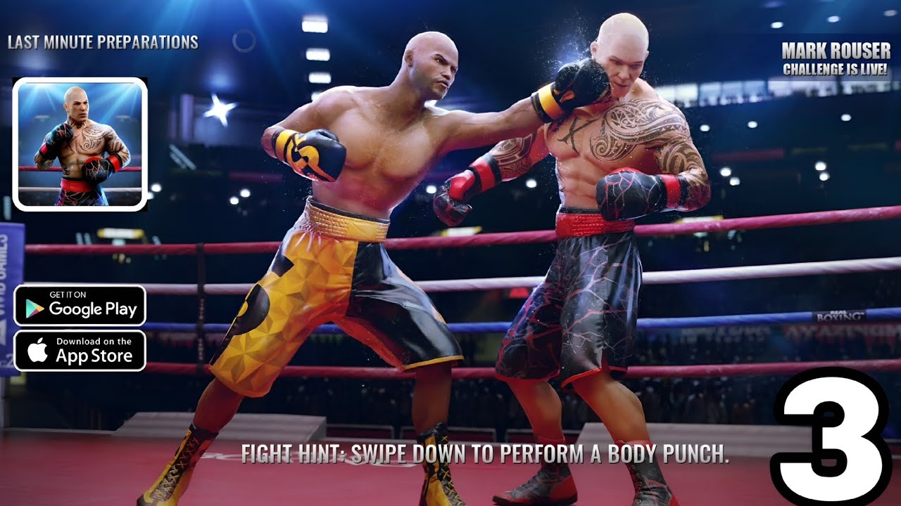 Real Boxing 2 Gameplay Walkthrough Part 3 (ios, Android )