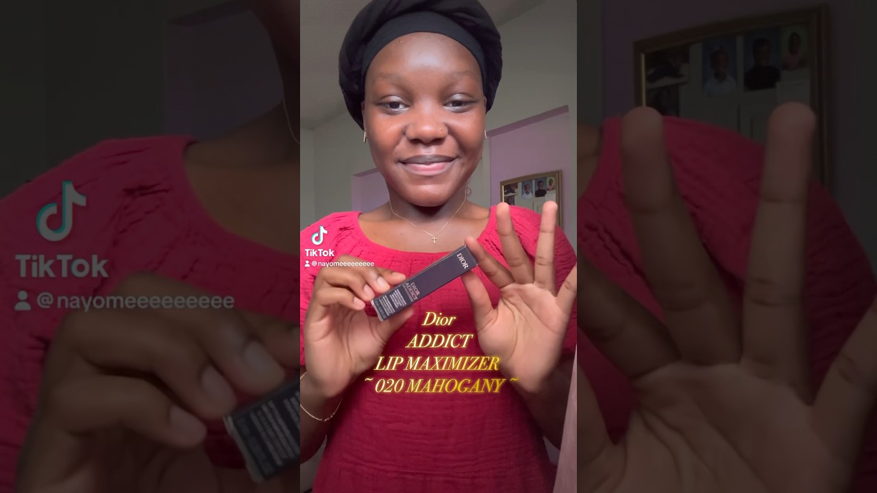 DIOR ADDICT LIP MAXIMIZER ~020mahogany~🍂Part 1 