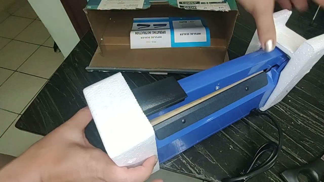 Seladora manual térmica bivolt 20 cm