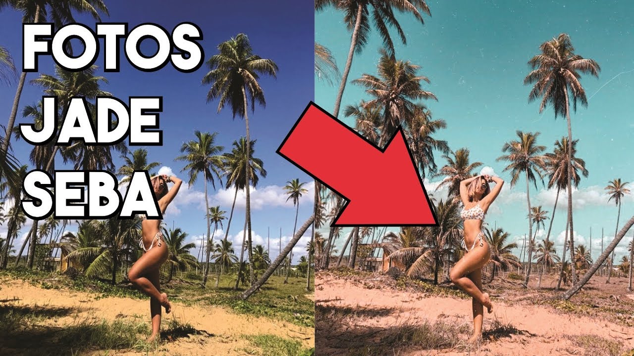 COMO EDITAR FOTOS IGUAL A JADE SEBA