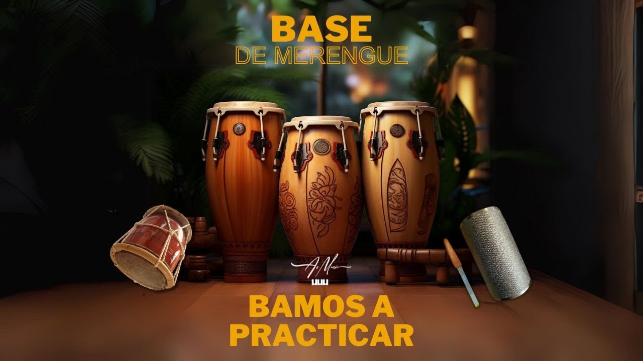La mejor base de merengue dominicano, instrumental y percusion 2024