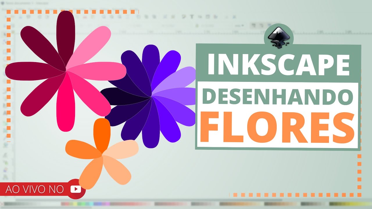 Como desenhar flores de maneira fácil e rápida no Inkscape