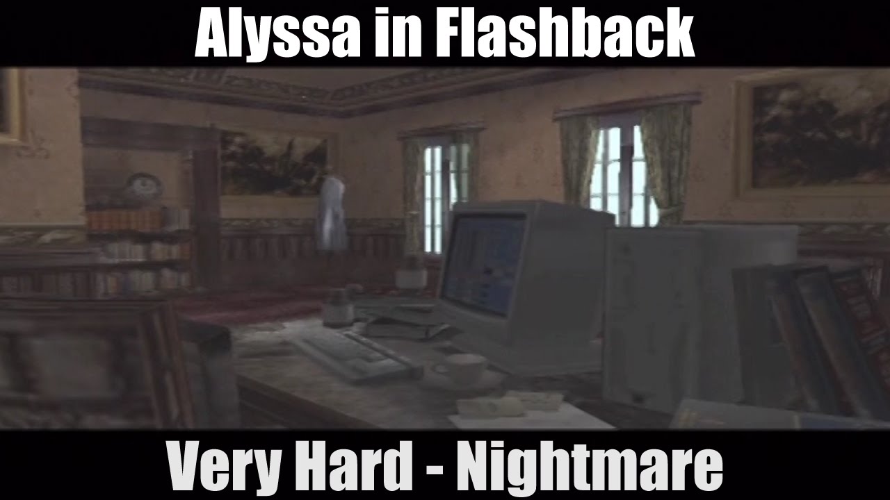 Alyssa in Flashback (Very Hard | Nightmare) Resident Evil Outbreak File #2 (PS2)