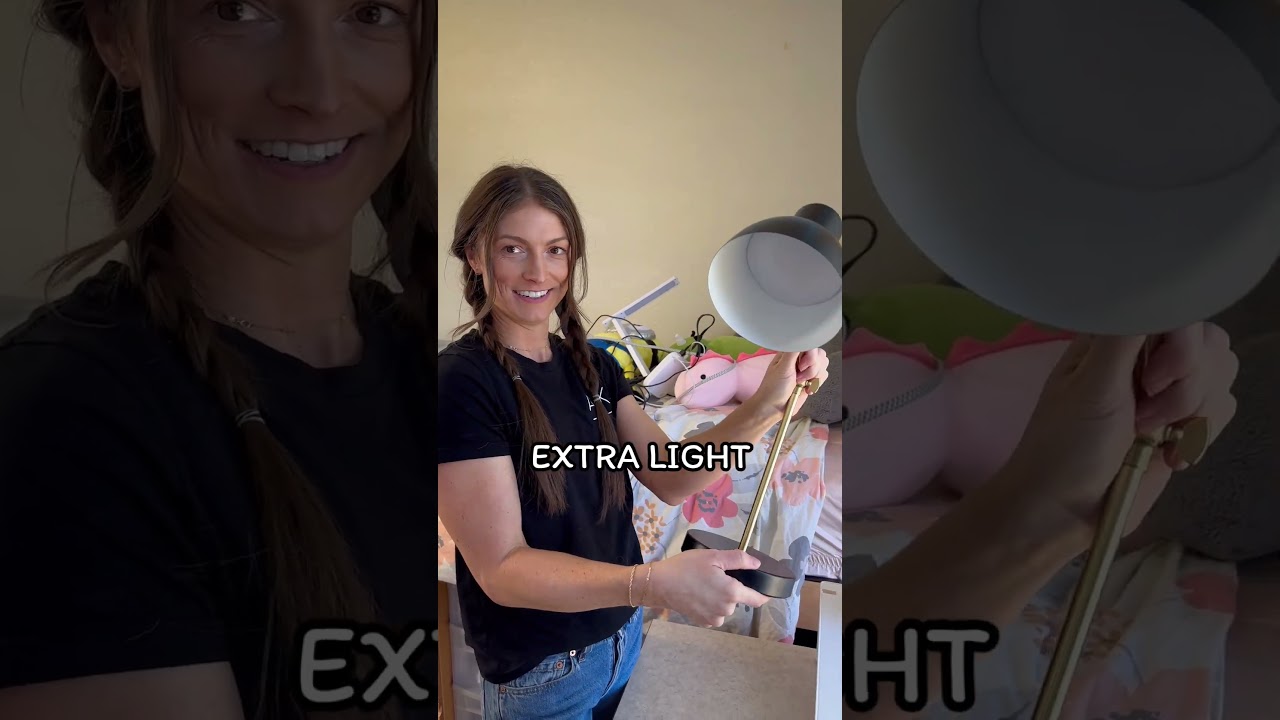 How To DECORATE A Dorm Room For An UNLIMITED BUDGET! #shorts