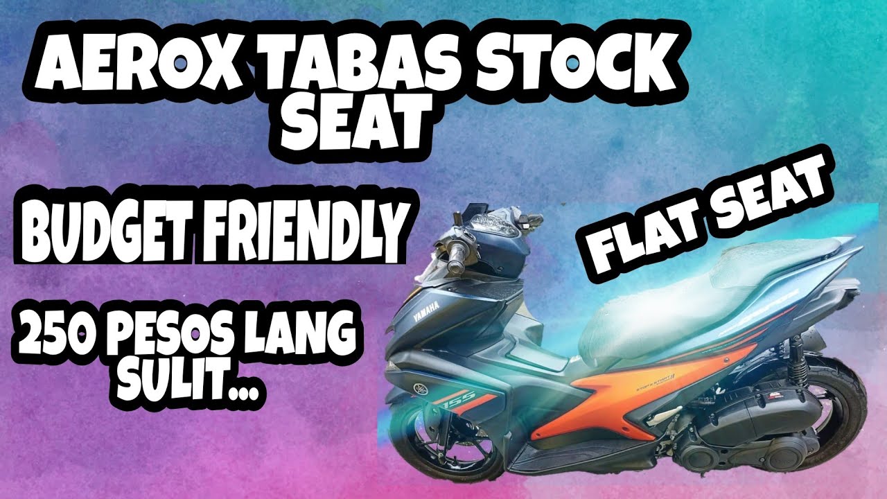 YAMAHA AEROX TABAS STOCK SEAT