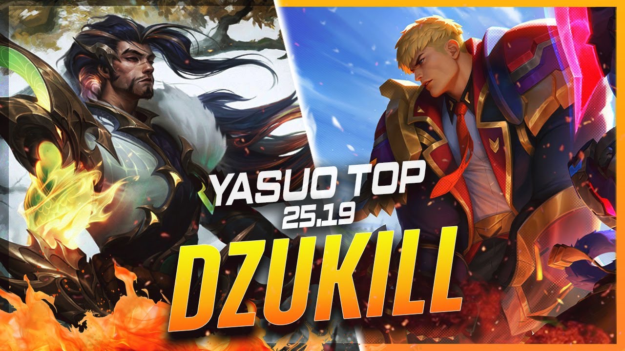 Dzukill - Yasuo vs Garen TOP Patch 25.19 - Yasuo Gameplay