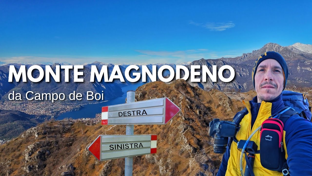TRA PANORAMI ED IMPREVISTI | Anello Monte Magnodeno da Versasio | Lago di Como
